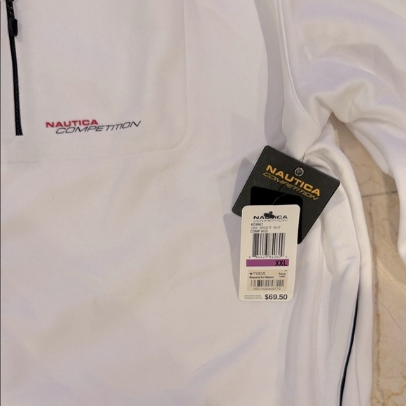 Nautica White Men's Jacket - Picture 3 of 9